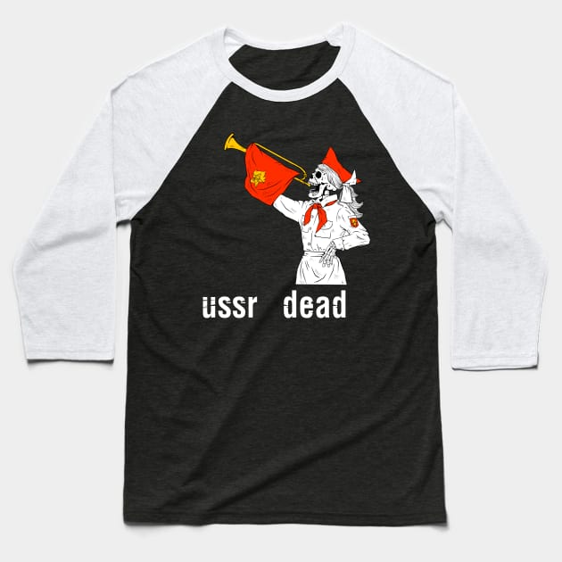 The USSR Baseball T-Shirt by Leprekonovich